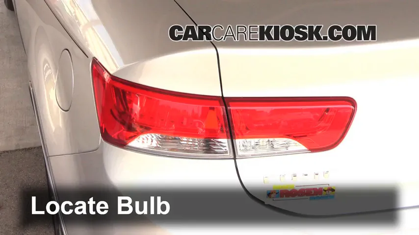 2013 Kia Forte Koup SX 2.4L 4 Cyl. Lights Brake Light (replace bulb)